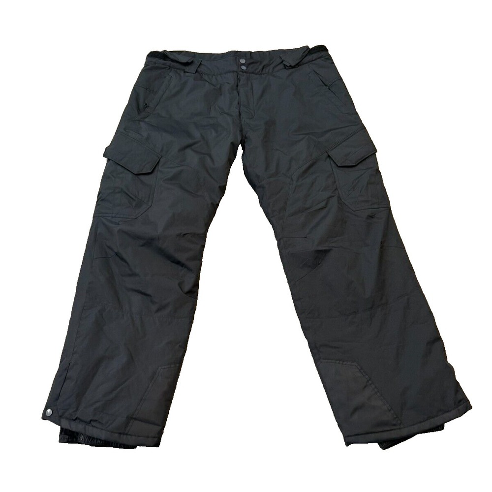 TSLA Ski Snowboard Pants Black Men's Size 2XL